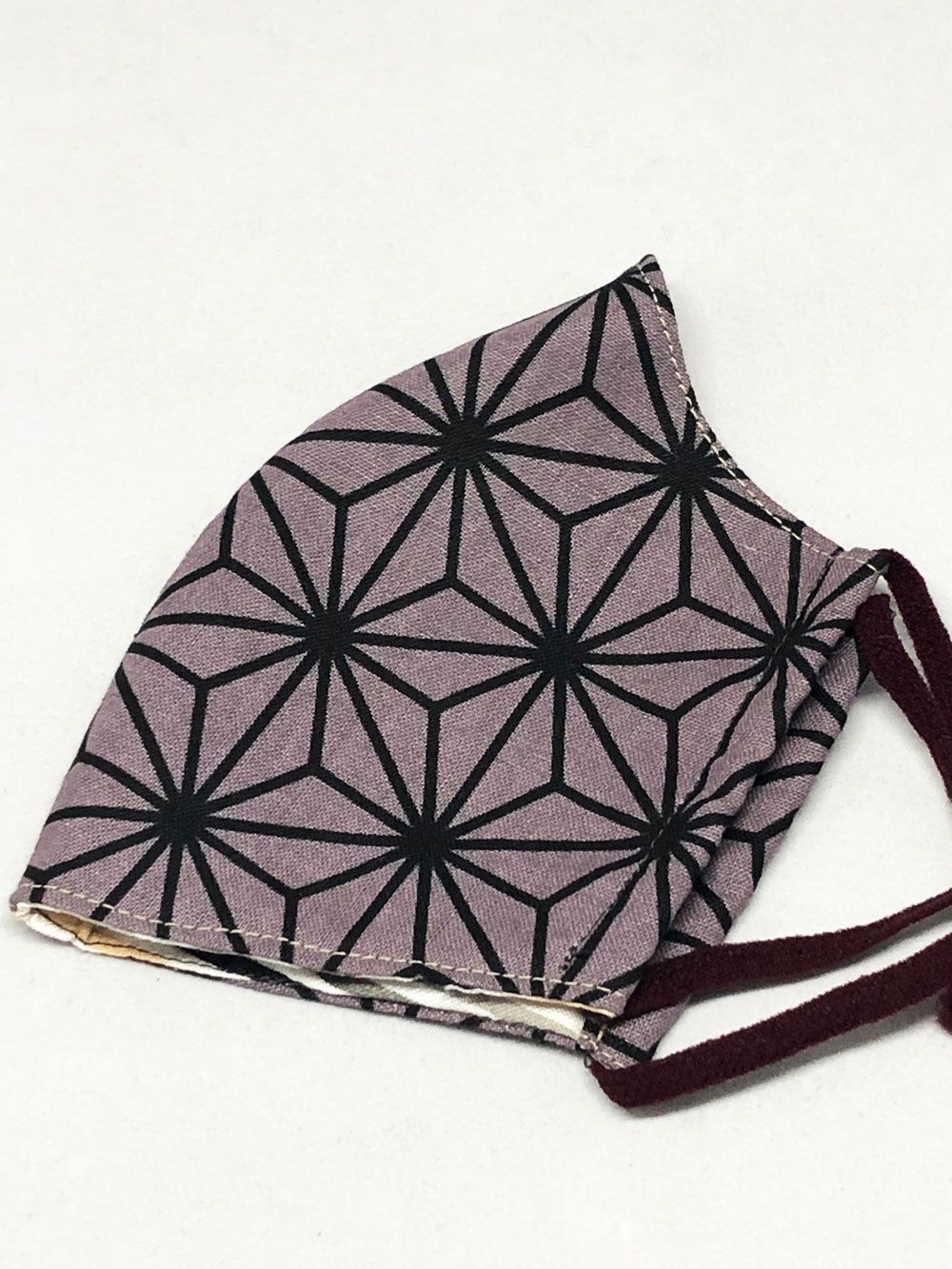 SKANDA× haru*hano W NAME MASK "麻" (PURPLE)