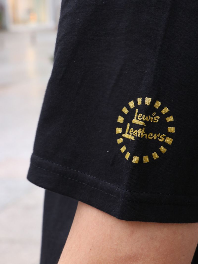 THE LEATHER BOYS T-SHIRT "BIKE" (BLACK)