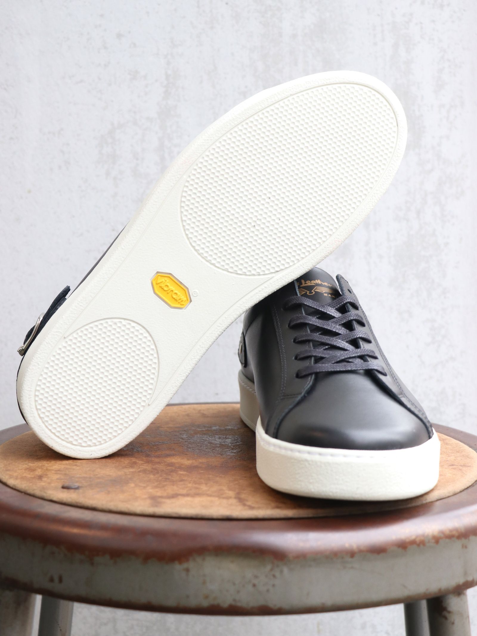 Lewis Leathers - SIDECAR SNEAKER LOW (BLACK) | SKANDA Lewis Leathers - SIDECAR SNEAKER LOW (BLACK) | SKANDA