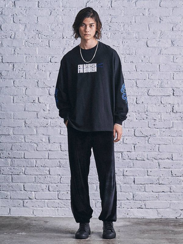 I'M BROKEN L/S T-SHIRT (BLACK)