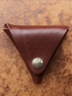コインケース "ドリトス" (ブラウン×真鍮) / COIN CASE "DORITOS"(BROWN×BRASS)