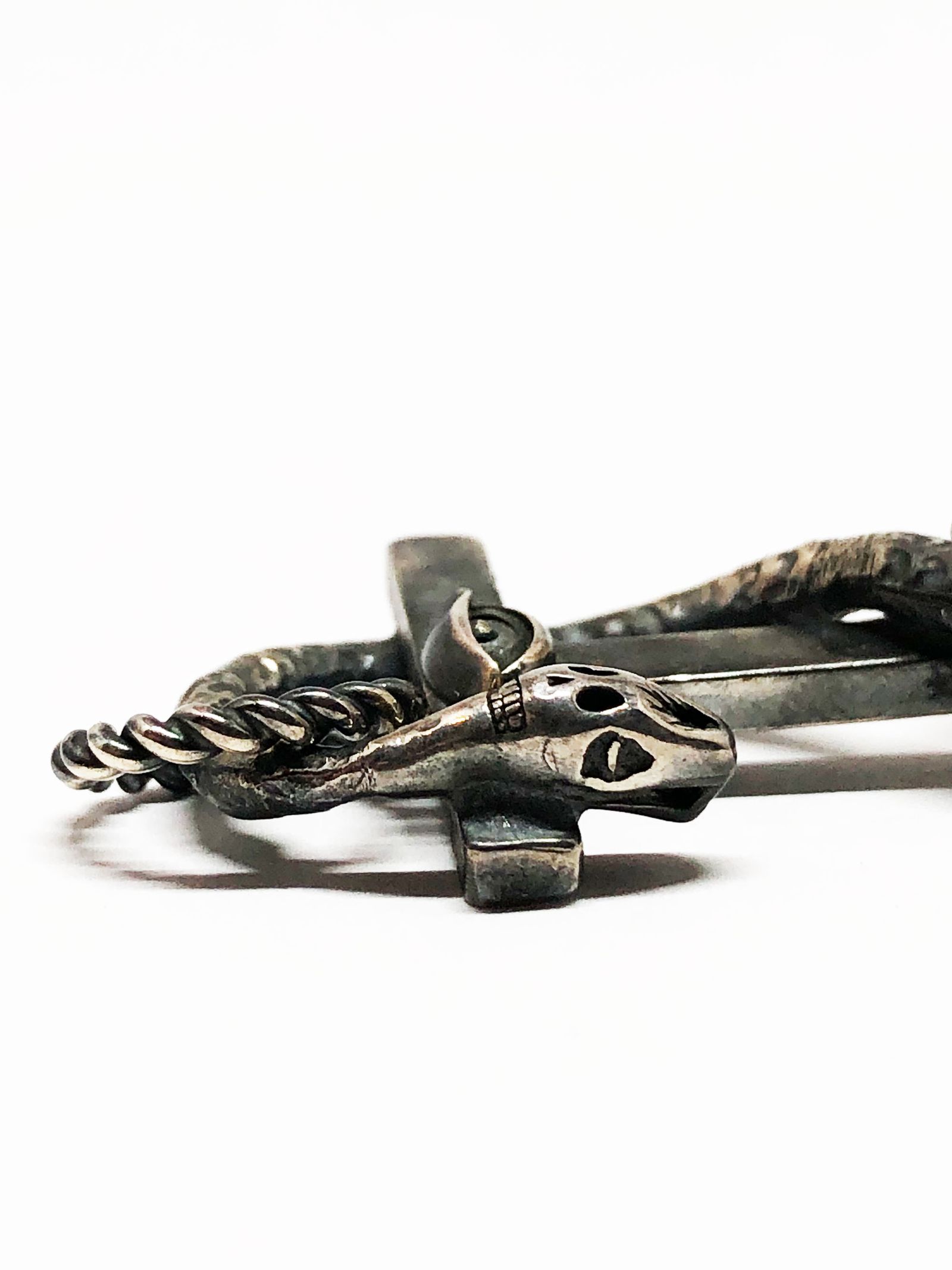 SNAKE & EYE OF PROVIDENCE  NECKTOP (SILVER925)