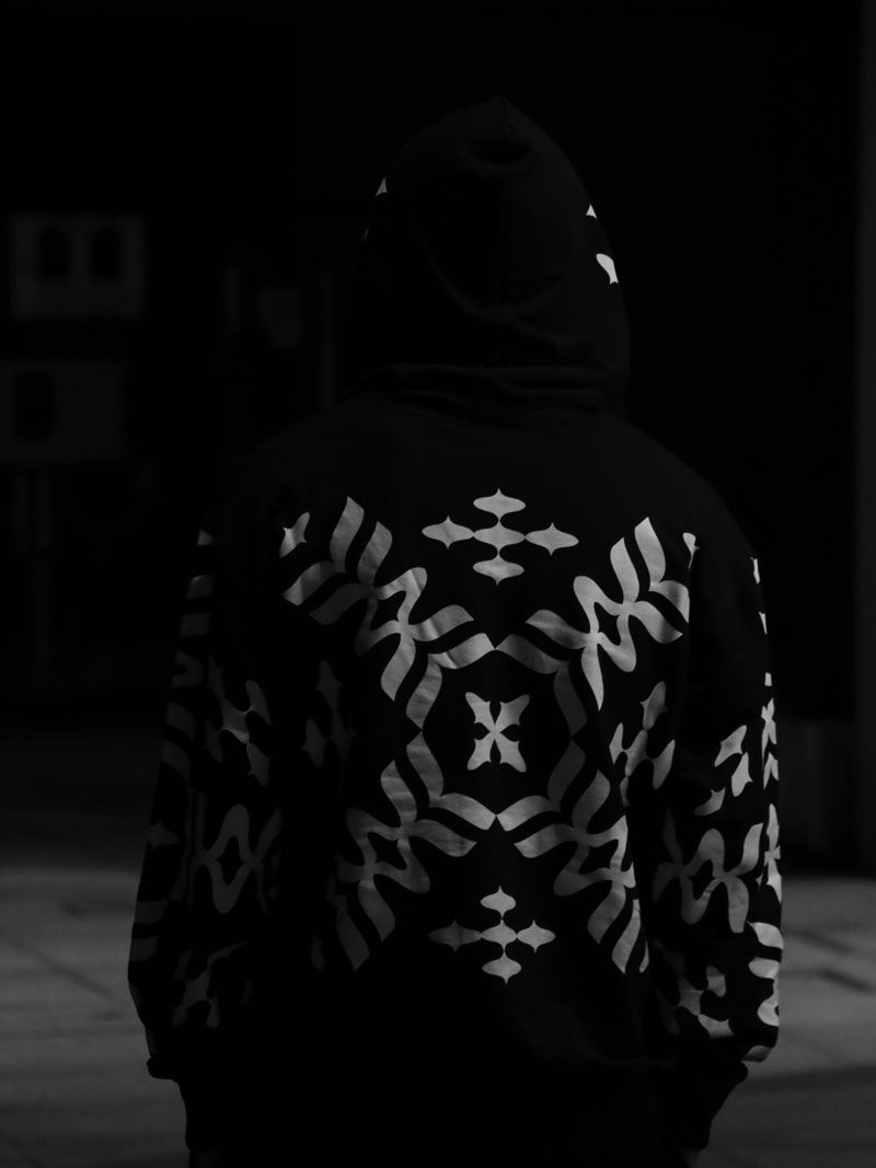 "FLOR" TRIVAL HOODY