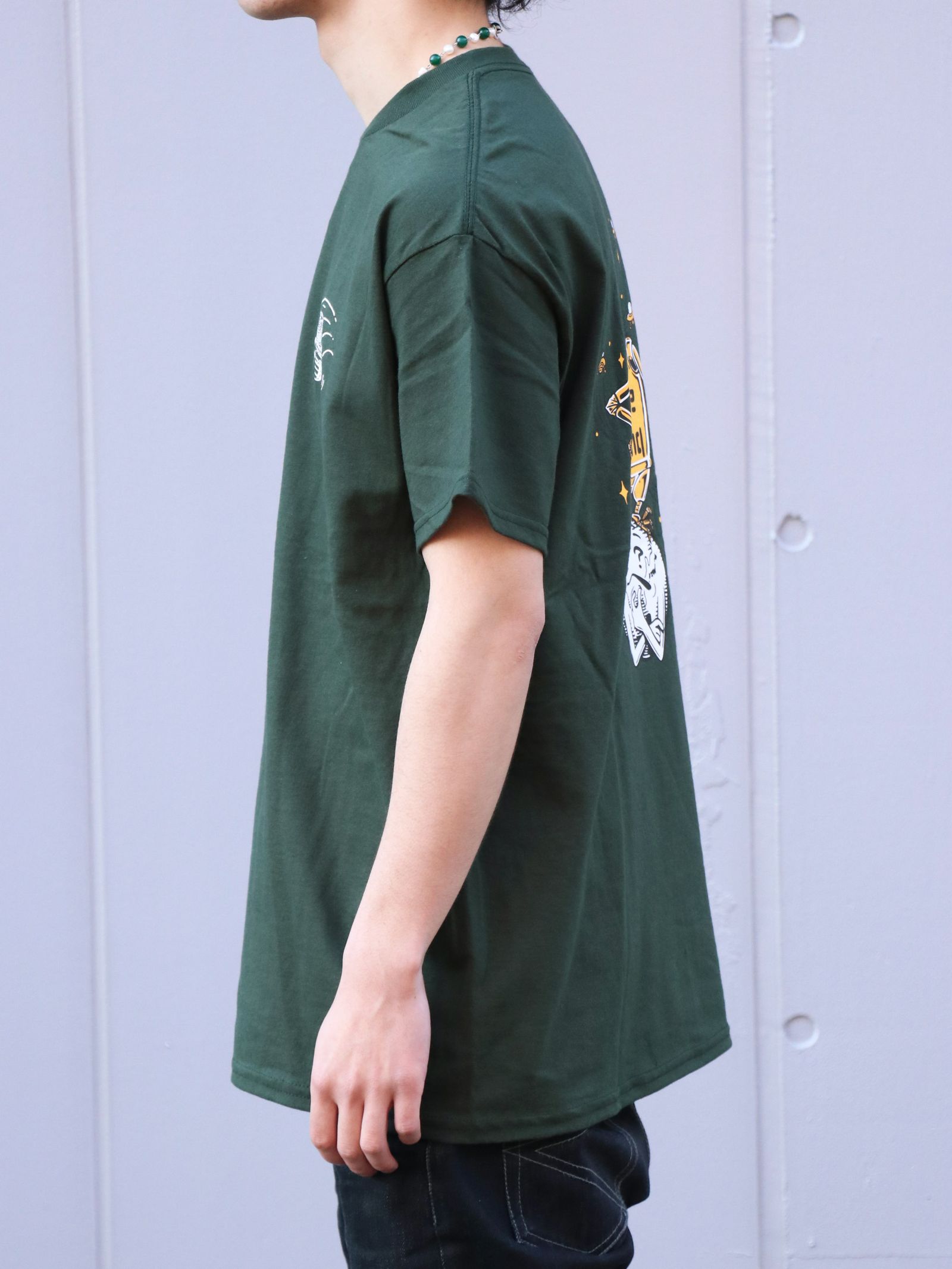 "F.T" S/S TEE (DARKGREEN)