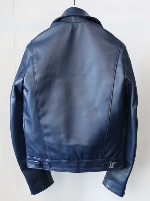 サイクロン441 : ホースハイド(ネイビー）