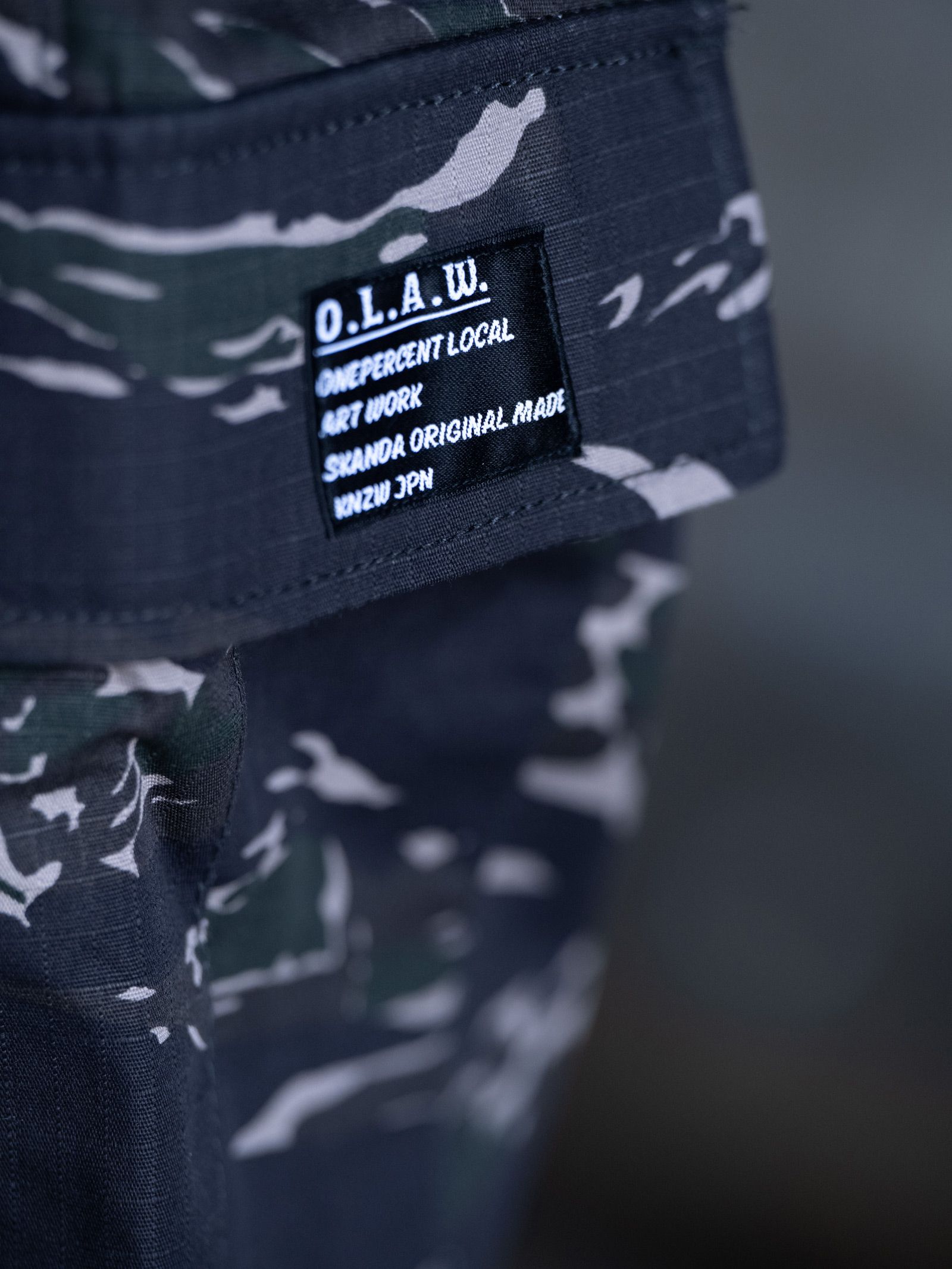 リップストップ BDU パンツ (ブラックタイガー) / RIPSTOP BDU PANTS (BLACK TIGER)