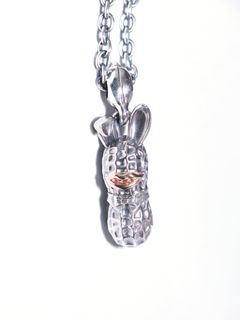 L BUNNY (SILVER925xPINKGOLD 10K) + CHAIN (SILVER925)