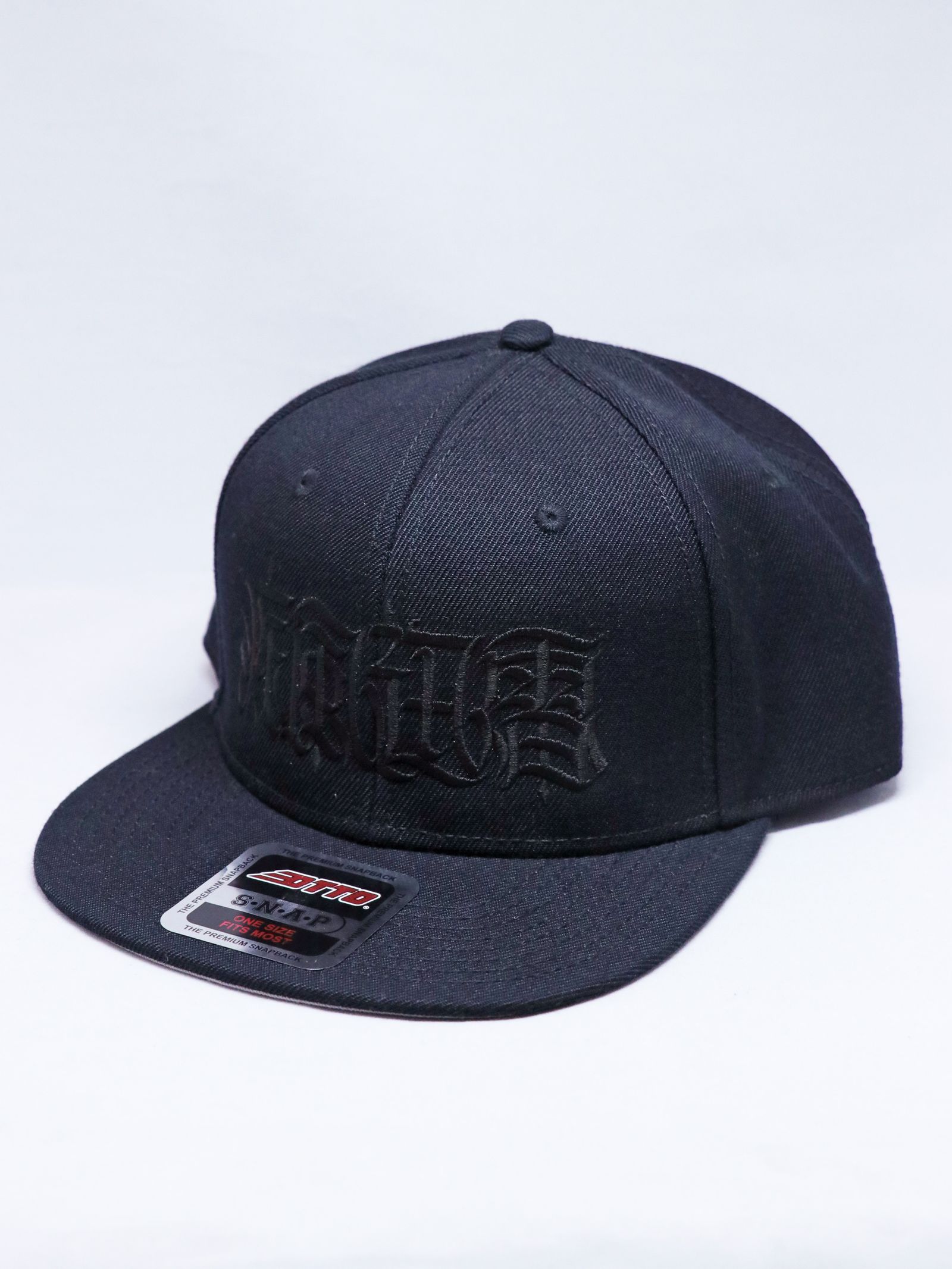 MOZYSKEY×SKANDA "疾風迅雷"CAP (BLACK×BLACK)