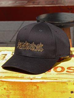 SKANDA カーブバイザーミドルキャップ(ブラック) / SKANDA CURVE VVISOR MIDDLE CAP (BLACK)