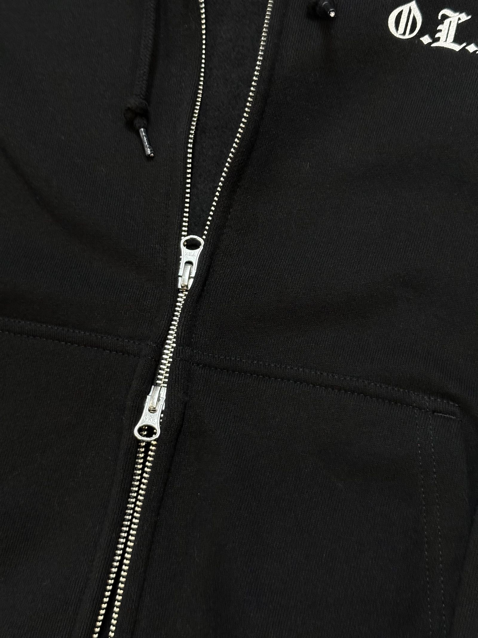 "ENCOUNTER" PHOTO FULL ZIP HOODIE (BLACK)