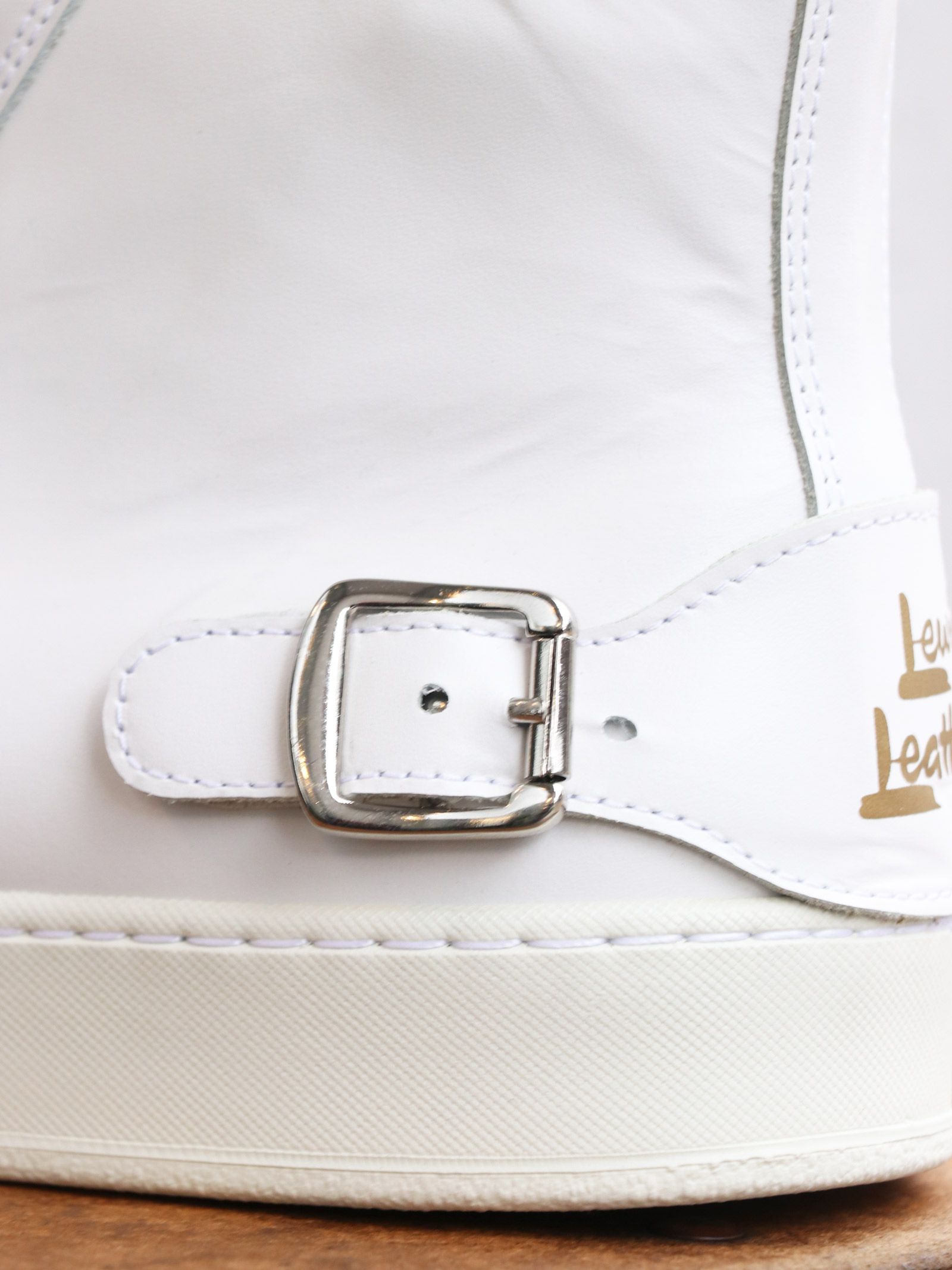 Lewis Leathers - 【最終一点】SIDECAR SNEAKER HIGH (WHITE