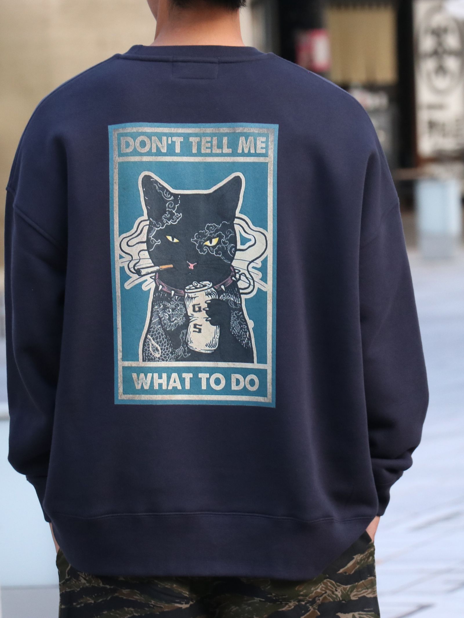 CATとCAMOでスタンダードストリートコーデ!