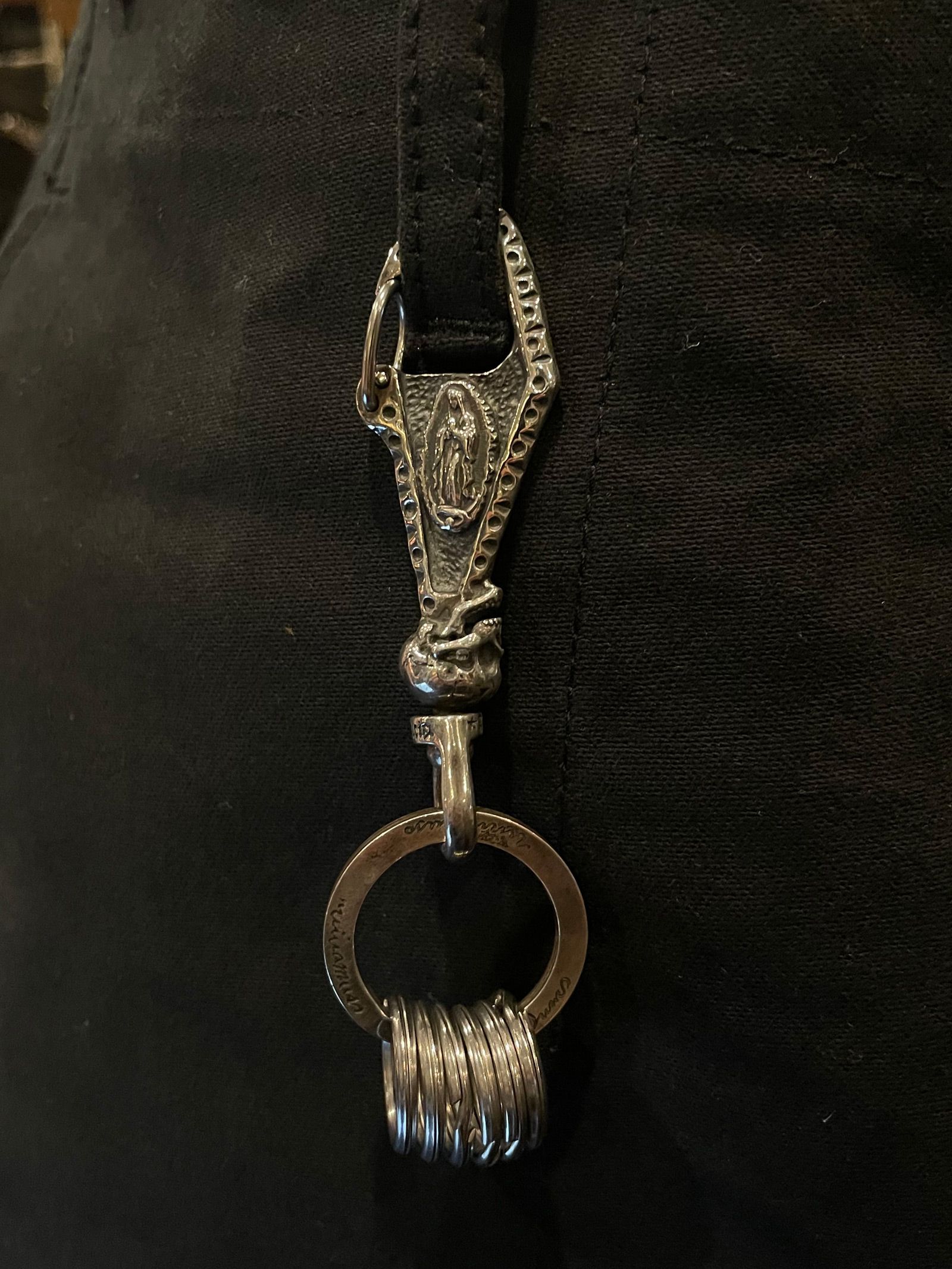 COFFIN SILVER KEYHOLDER (SILVER925)