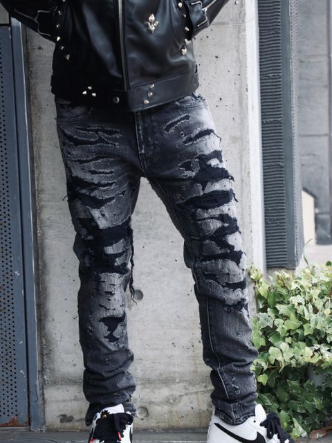 BOAとPUNKでギャップを作る。冬のシングルライダースタイル