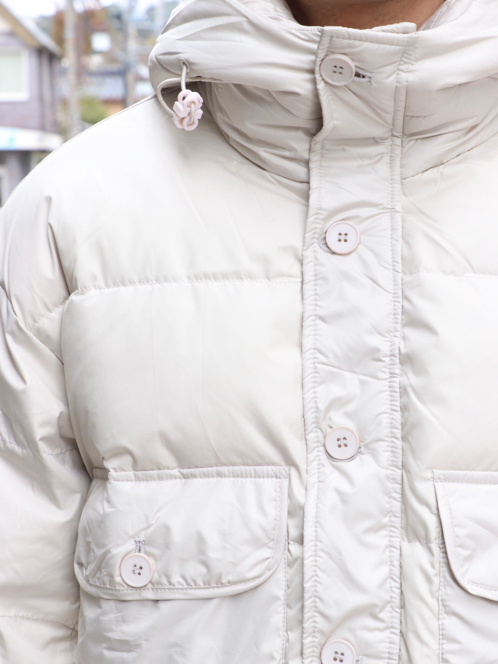 DOWN PUFF JKT (BEIGE)