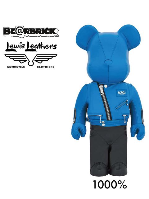 BE@RBRICK × LEWIS LEATHERS 1000% 【特別送料商品】