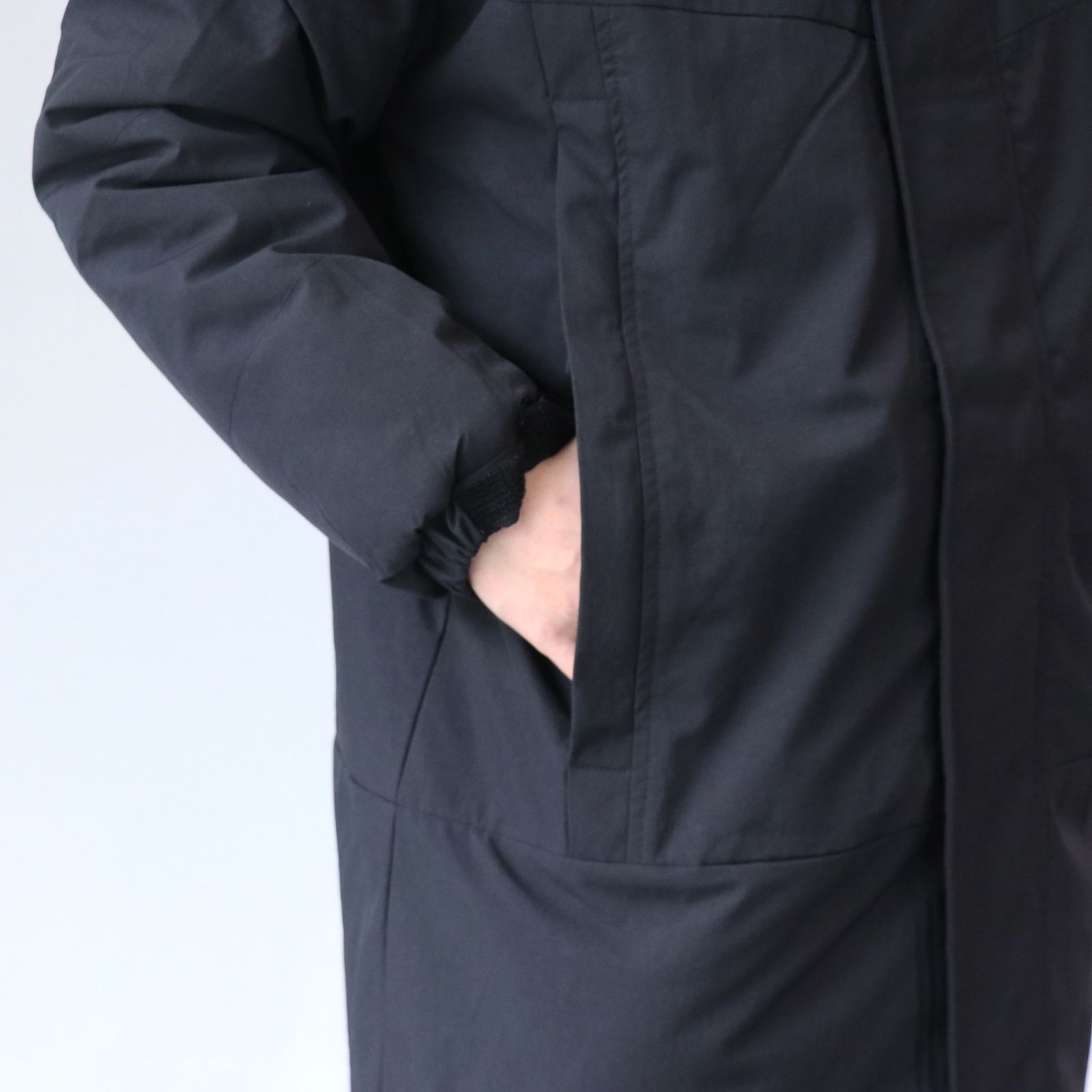 "IT FROM BIT" SOFT SHELL MIDDLE COAT (BLACK)