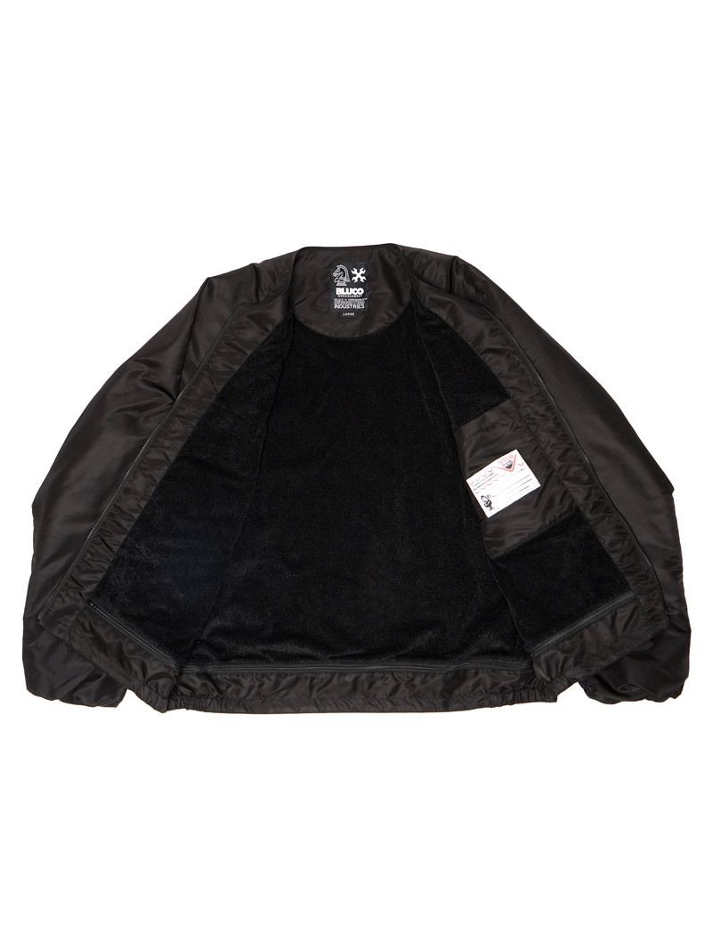 CREW NECK JACKET (BLACK)
