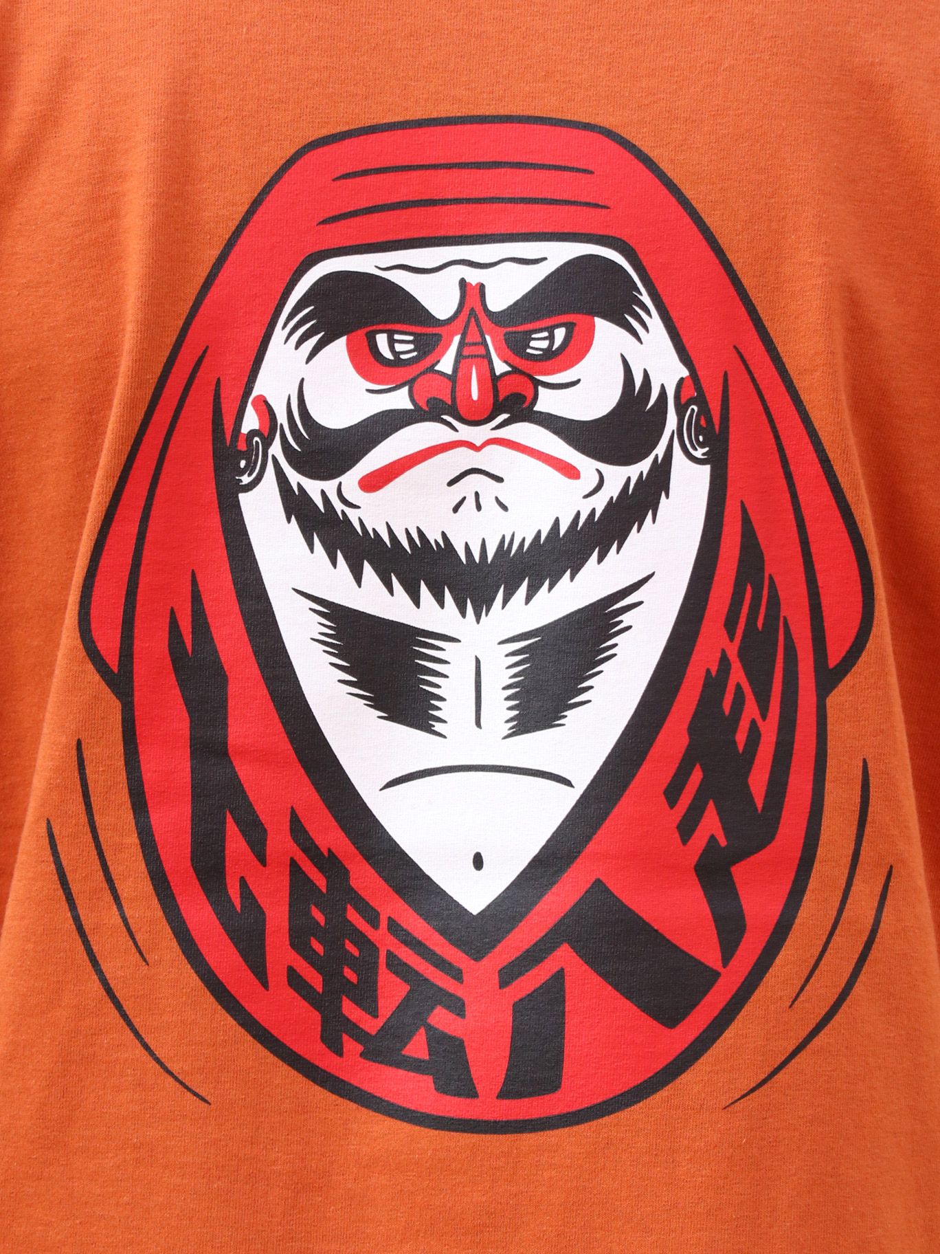"達磨" S/S TEE (DARK ORANGE)