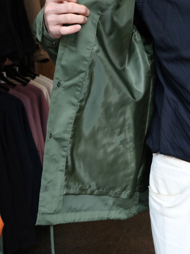 “IDATEN” TC COACH JACKET (GREEN)