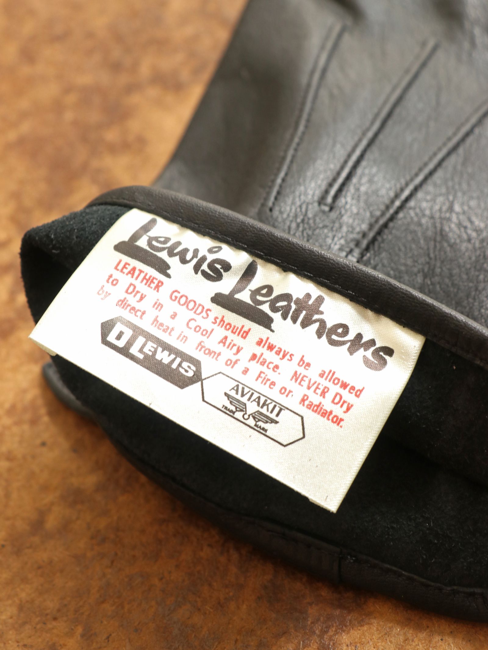 【即日発送可能】No.810 STRAP GLOVES (COW LATHER)