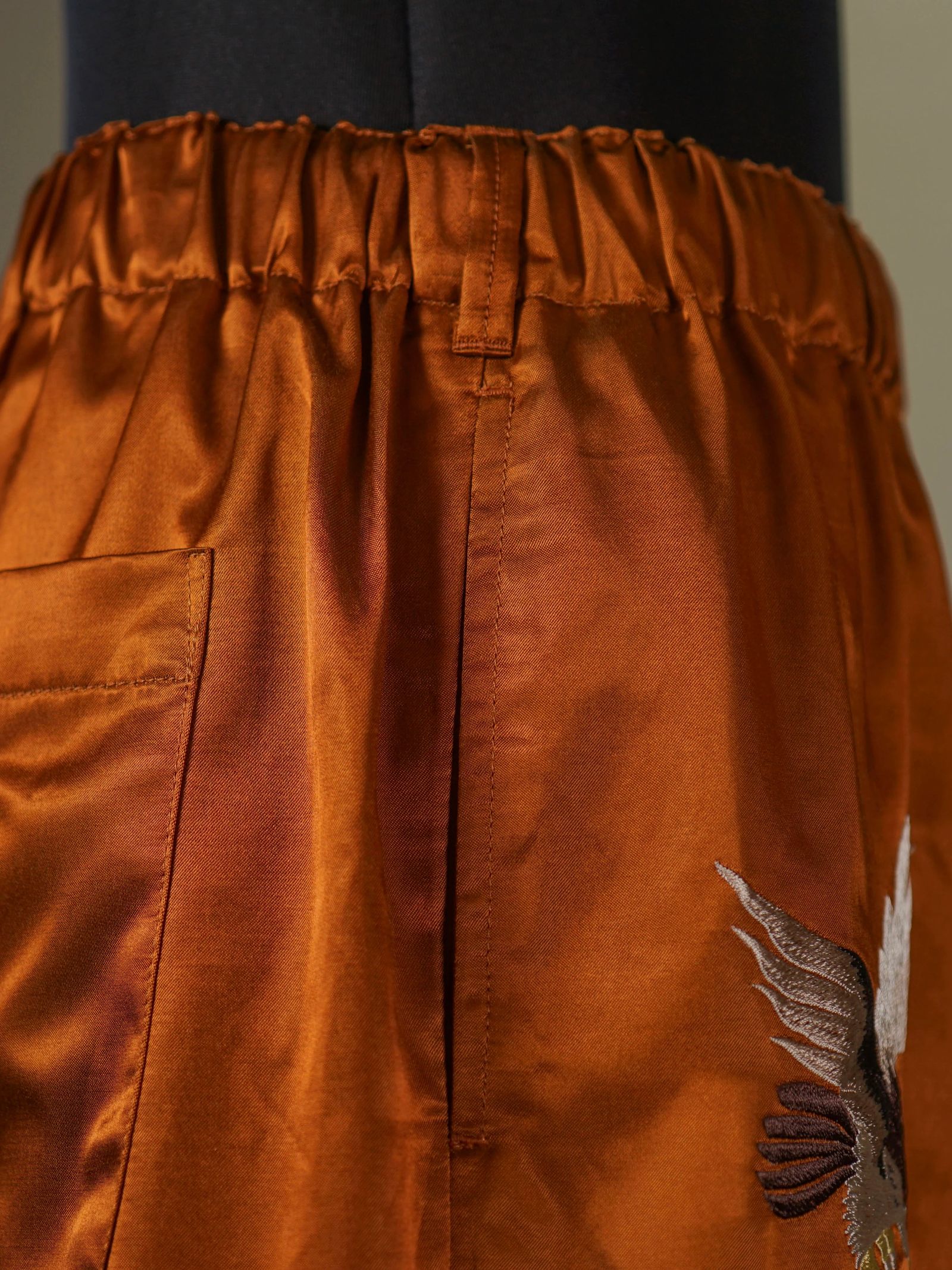GLAD RAW - EASY PANT (BROWN)