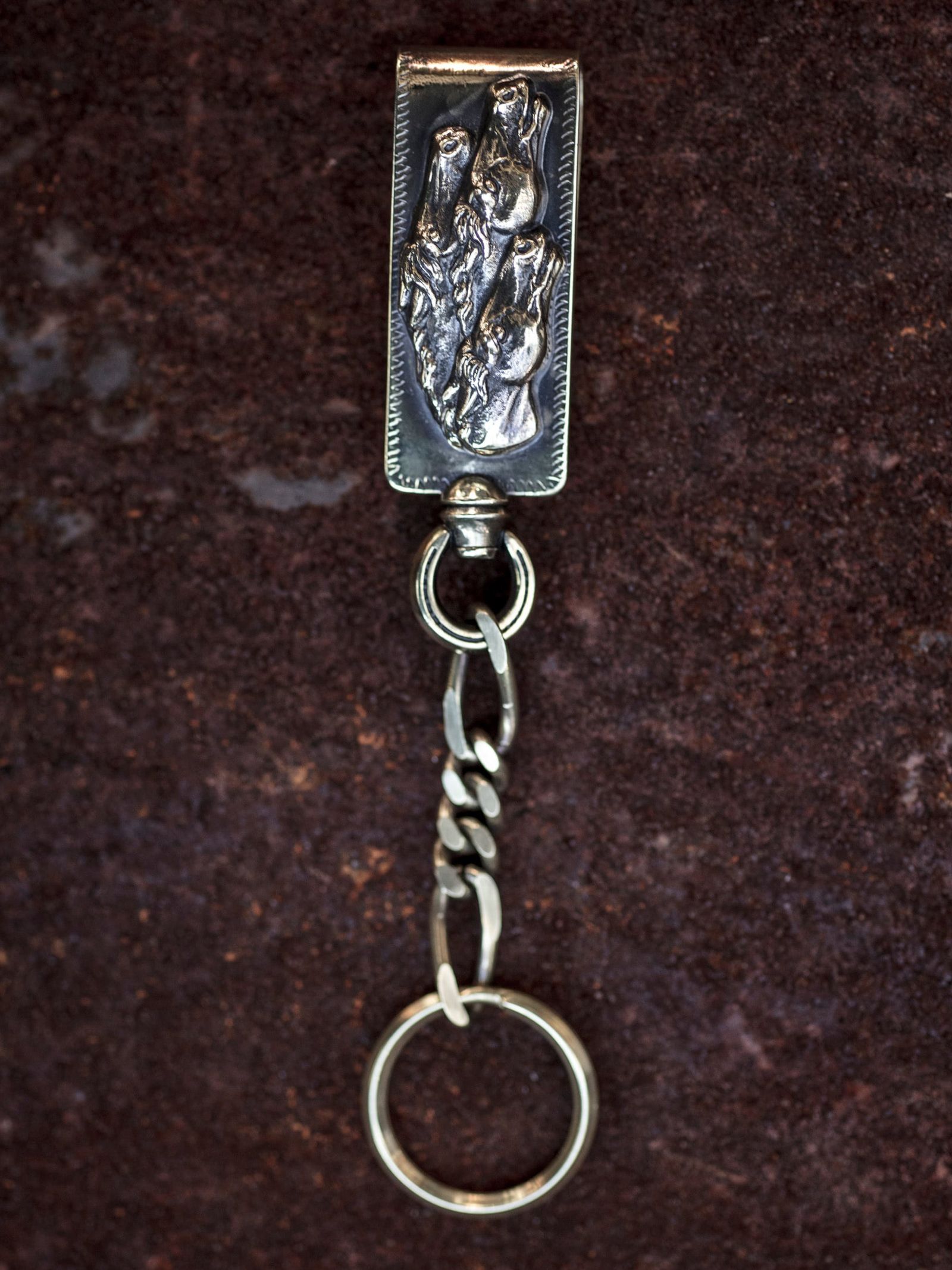 PEANUTS & CO. - 【即日発送可能】HORSE CLIP TYPE KEYCHAIN (BRASS