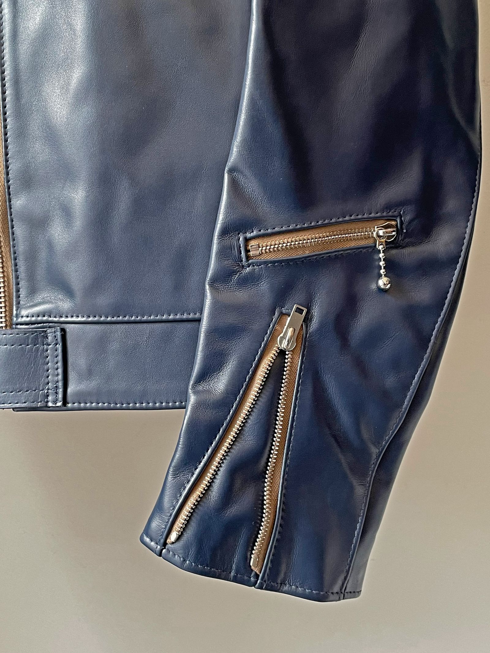 ドミネーター551：ホースハイド(ネイビー） | Lewis Leathers Lewis