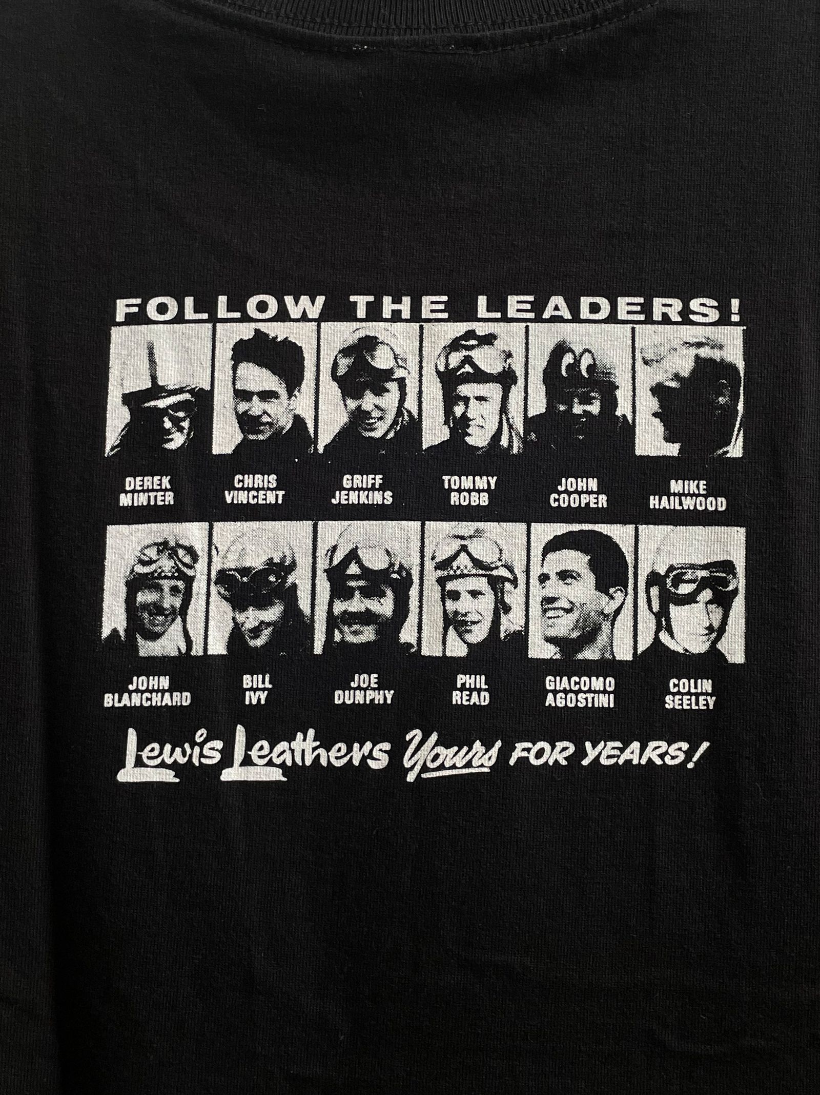 "RACING FLAGS" T-SHIRTS (BLACK)