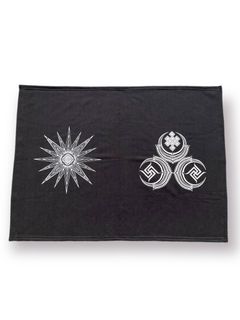 "SOLUA" SMOOTH BLANKET- (SMALL) (BLACK,NAVY,RED)