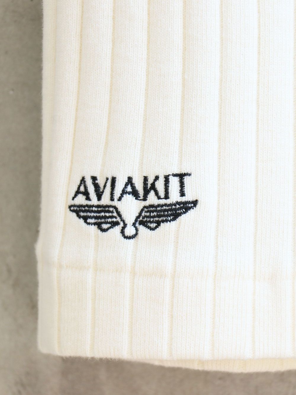 DROPPED STITCH AVIAKIT TANK TOP (WHITE)