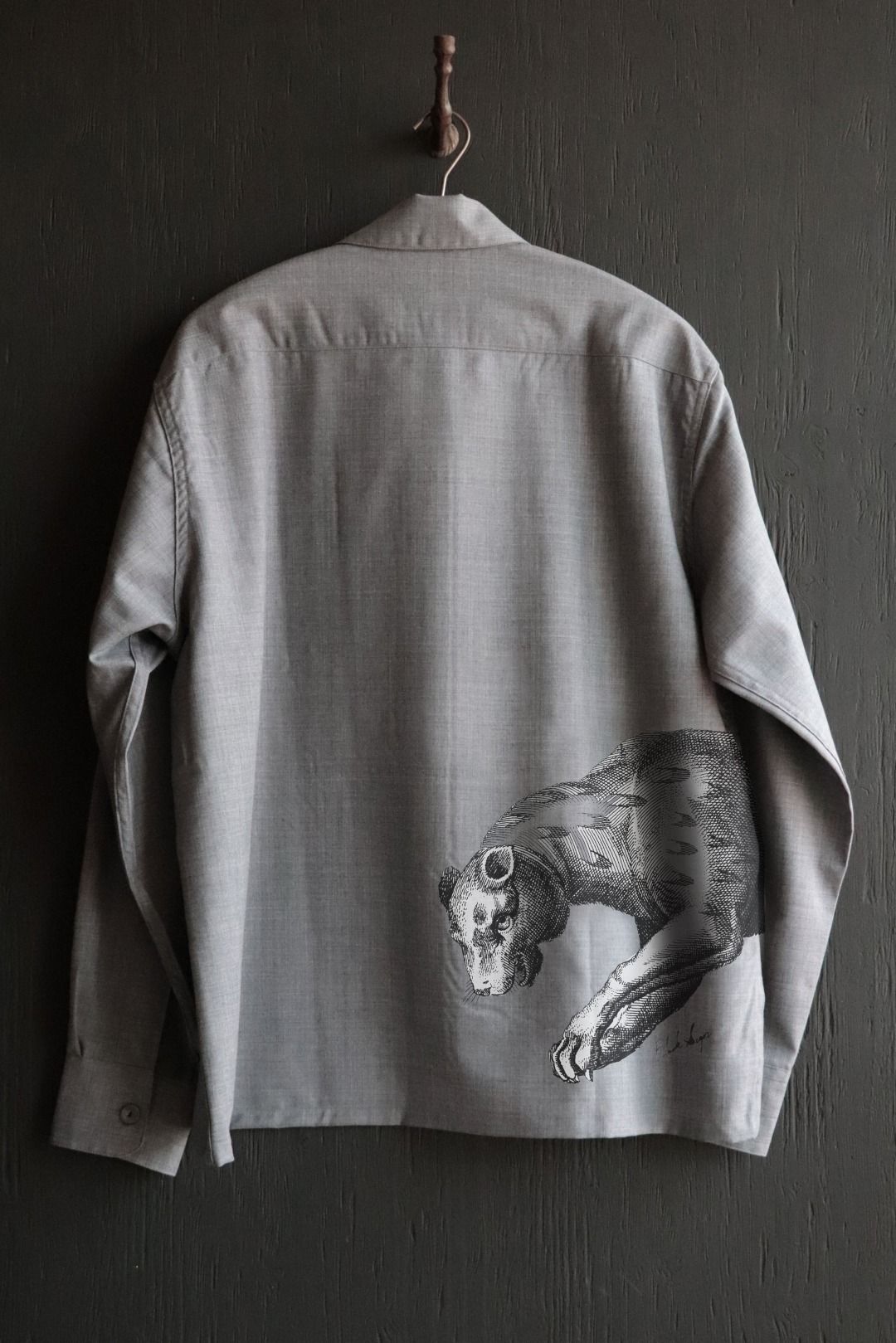 JONSTON SHIRTS "LYNX" (SMOKE GRAY)
