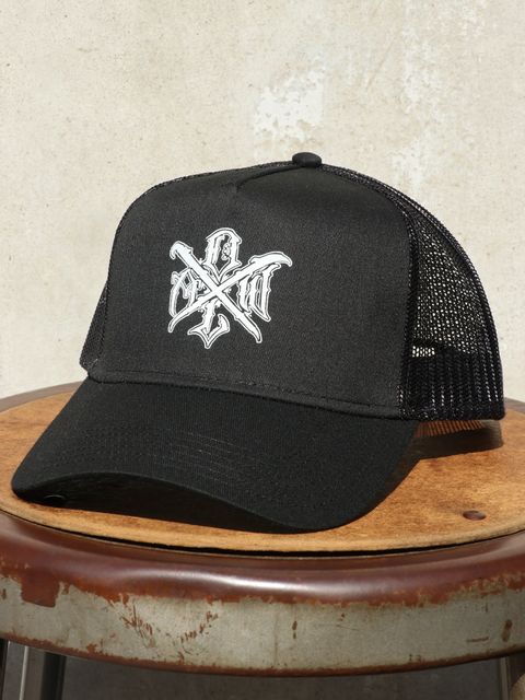 NORM ロゴ メッシュキャップ (ブラック) / NORM LOGO MESH CAP