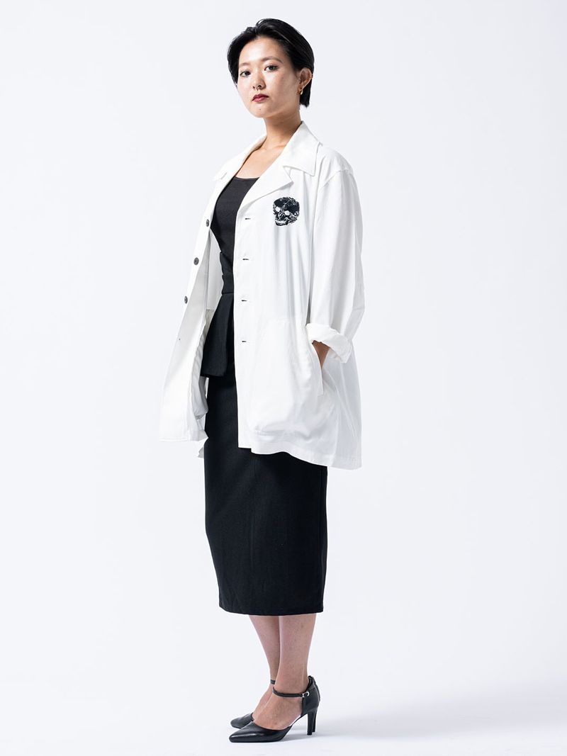 AHEN DOCTOR JACKET (AHEN WHITE)