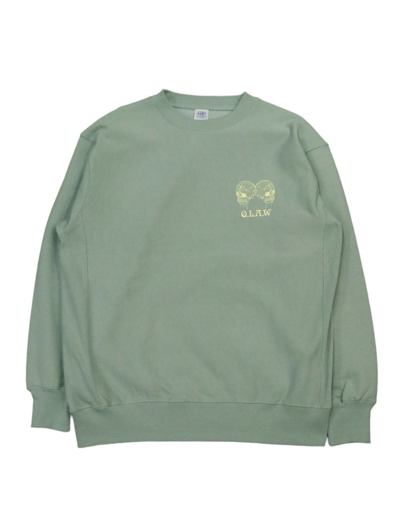 Entourage 12OZ CREW NECK SWEAT (SMOKE GREEN)