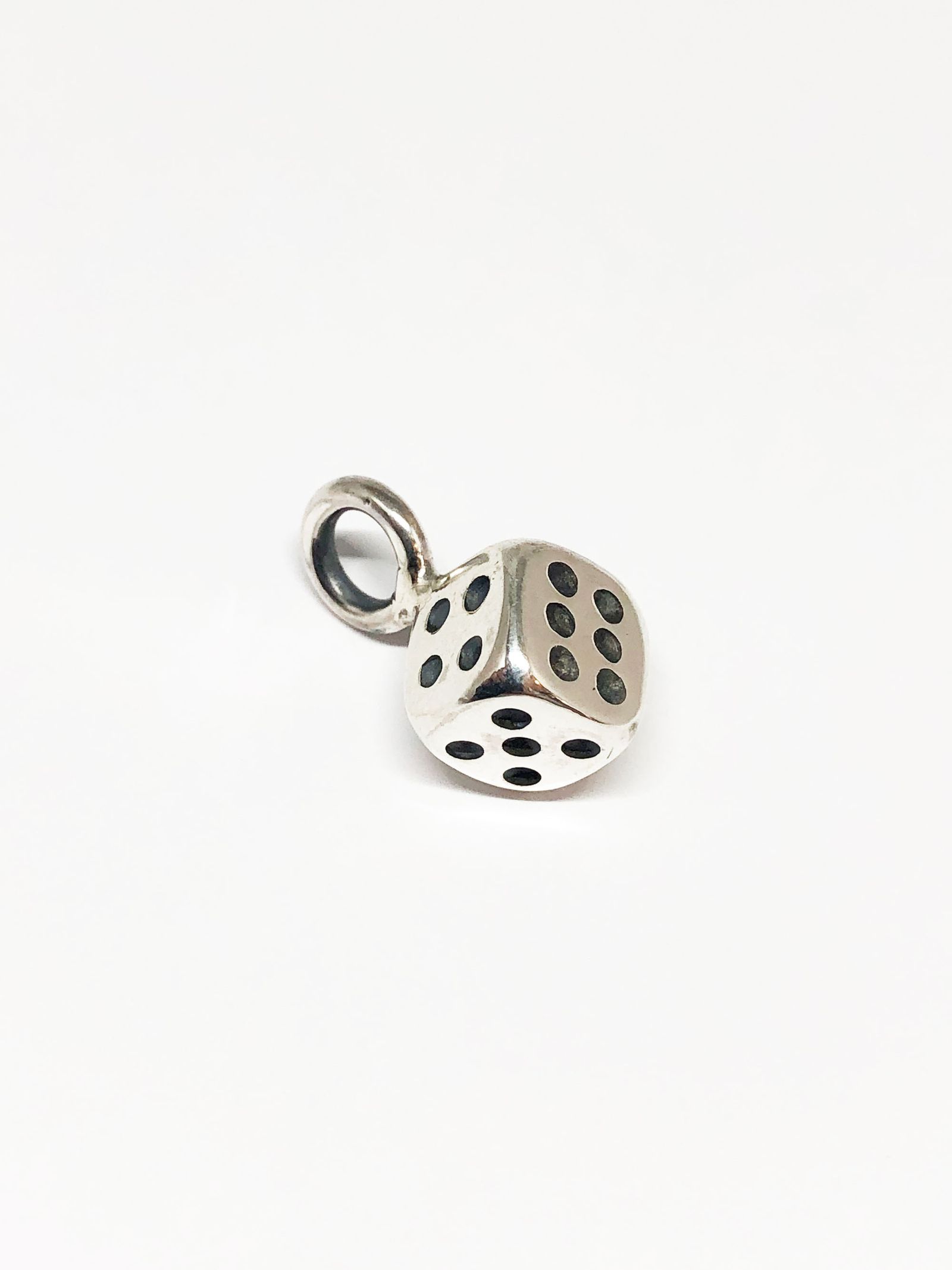 SMALL SIZE DICE NECKTOP (SILVER925)