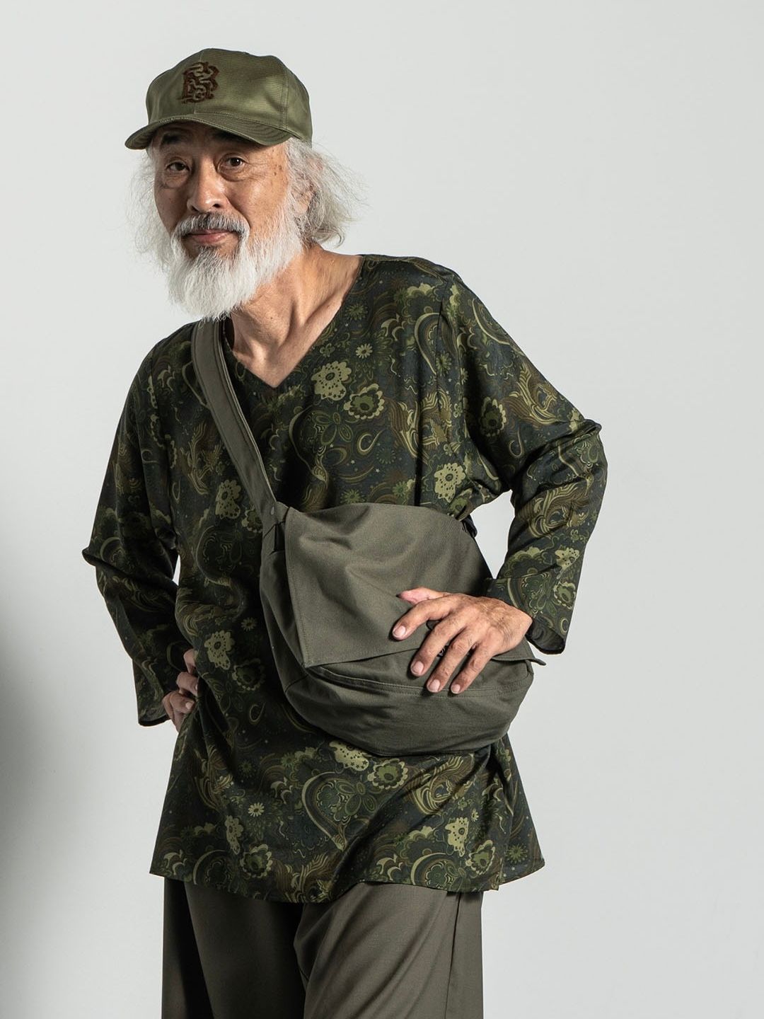 BS TRUCKER CAP (OLIVE CHINO)