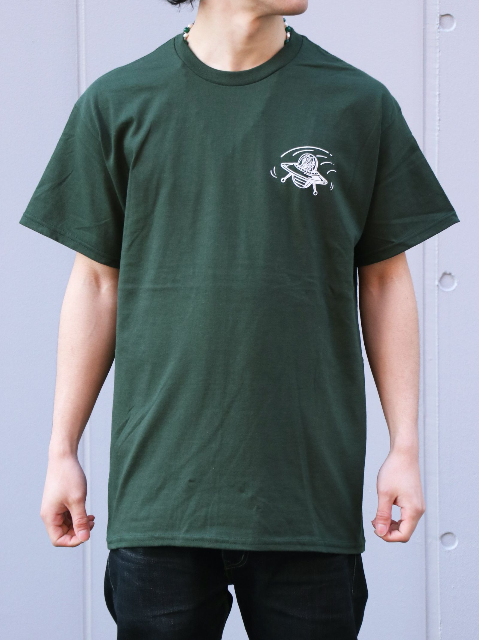 "F.T" S/S TEE (DARKGREEN)