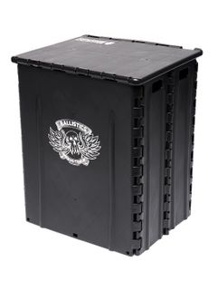 FOLDING STOOL BOX (BLACK)