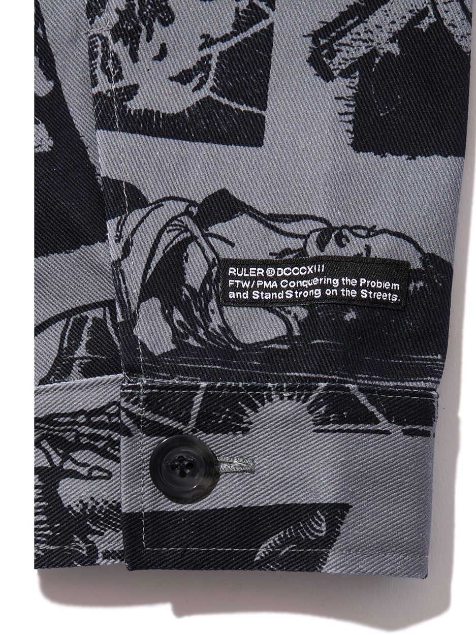 PULP SKULL DRIZZLER (GRAY)