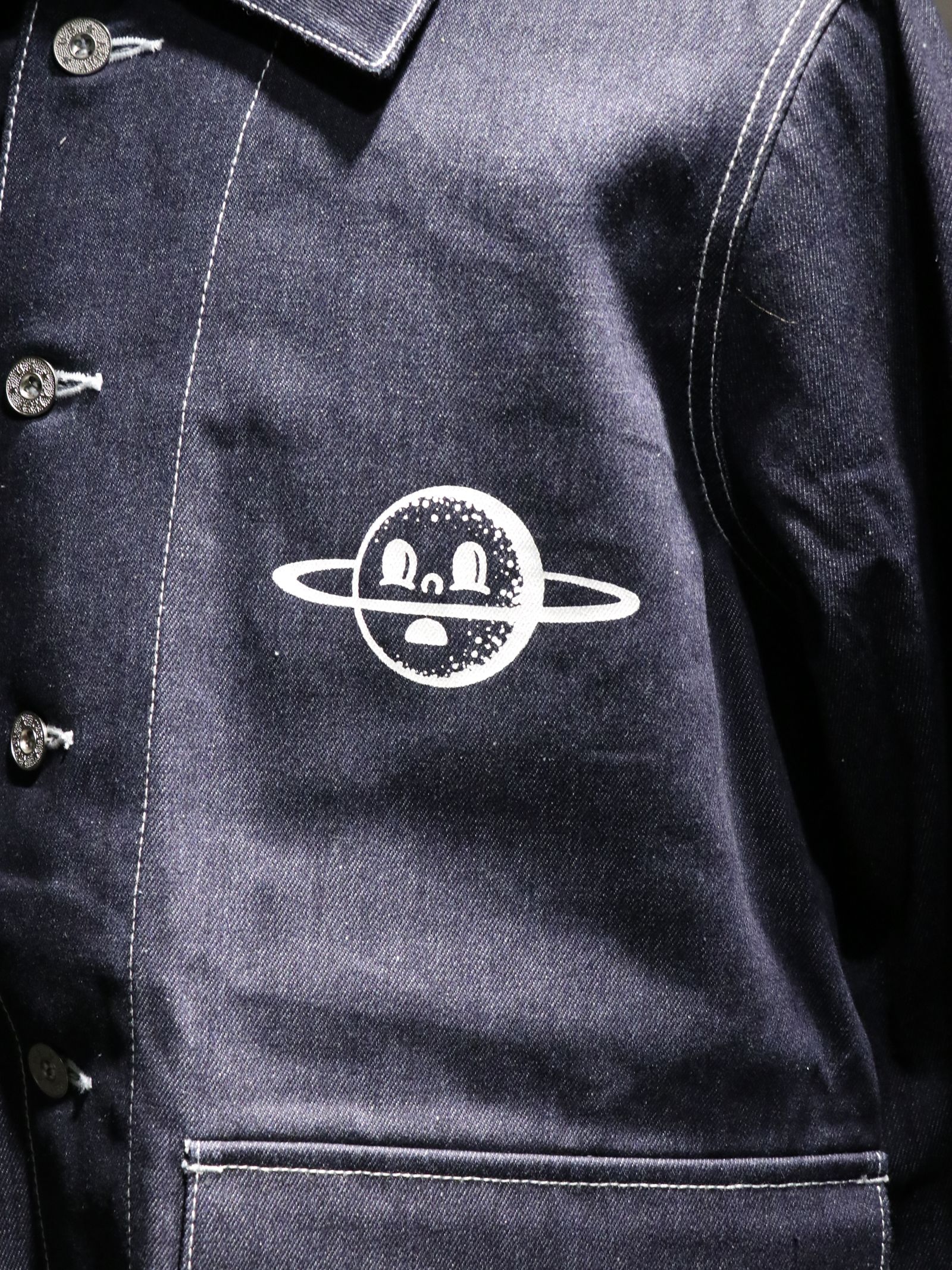 " change the world"デニムカバーオール / " change the world" DENIM COVERALL