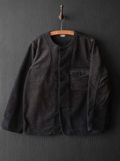 RIPPLE CORD AIM JACKET (CHARCOAL BLACK)