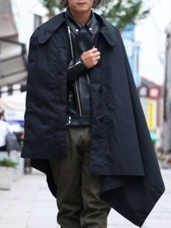 革ジャン×ブーツ そして"スナイパーケープ"