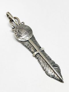 AGUILA MEXICANA FEATHER (LARGE) (SILVER925)