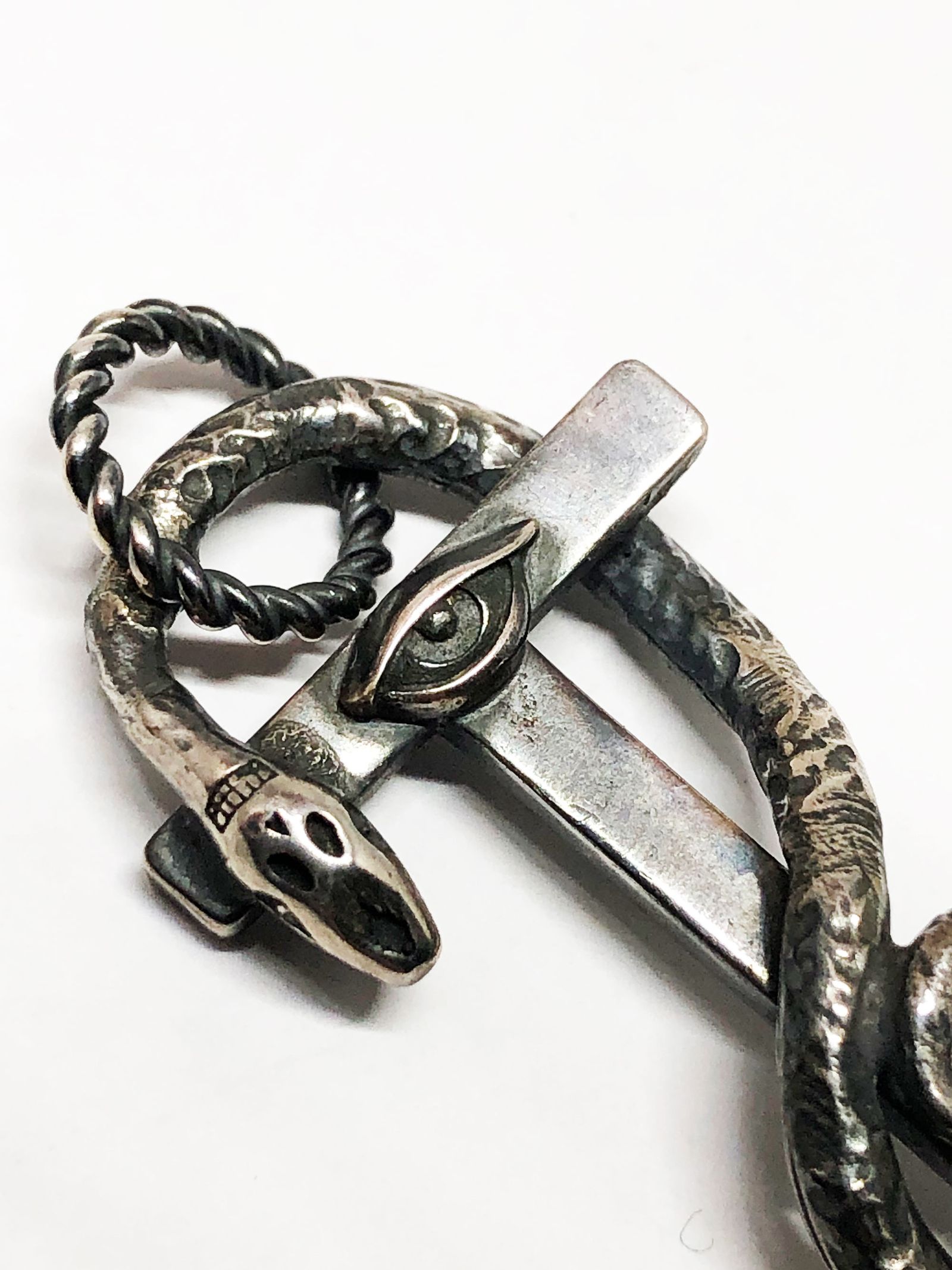 SNAKE & EYE OF PROVIDENCE  NECKTOP (SILVER925)