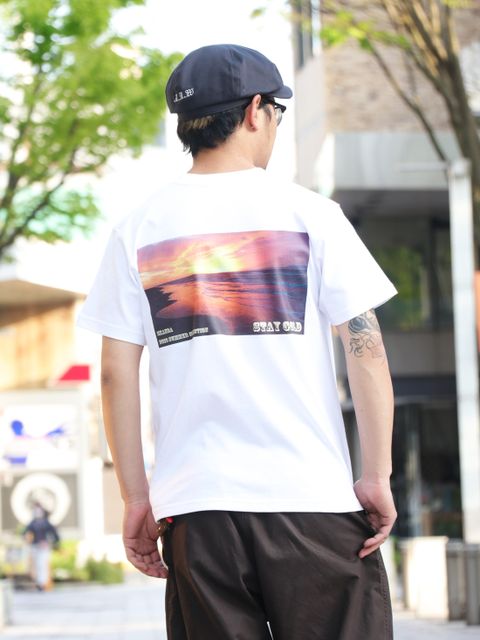 "STAY GOLD" TEE (WHITE)