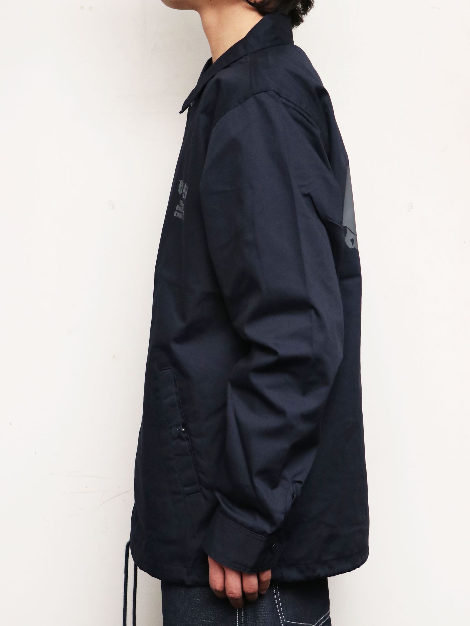 SKANDA ORIGNAL T/C コーチジャケット (ネイビー) / SKANDA ORIGNAL  T/C COACH JACKET (NAVY)