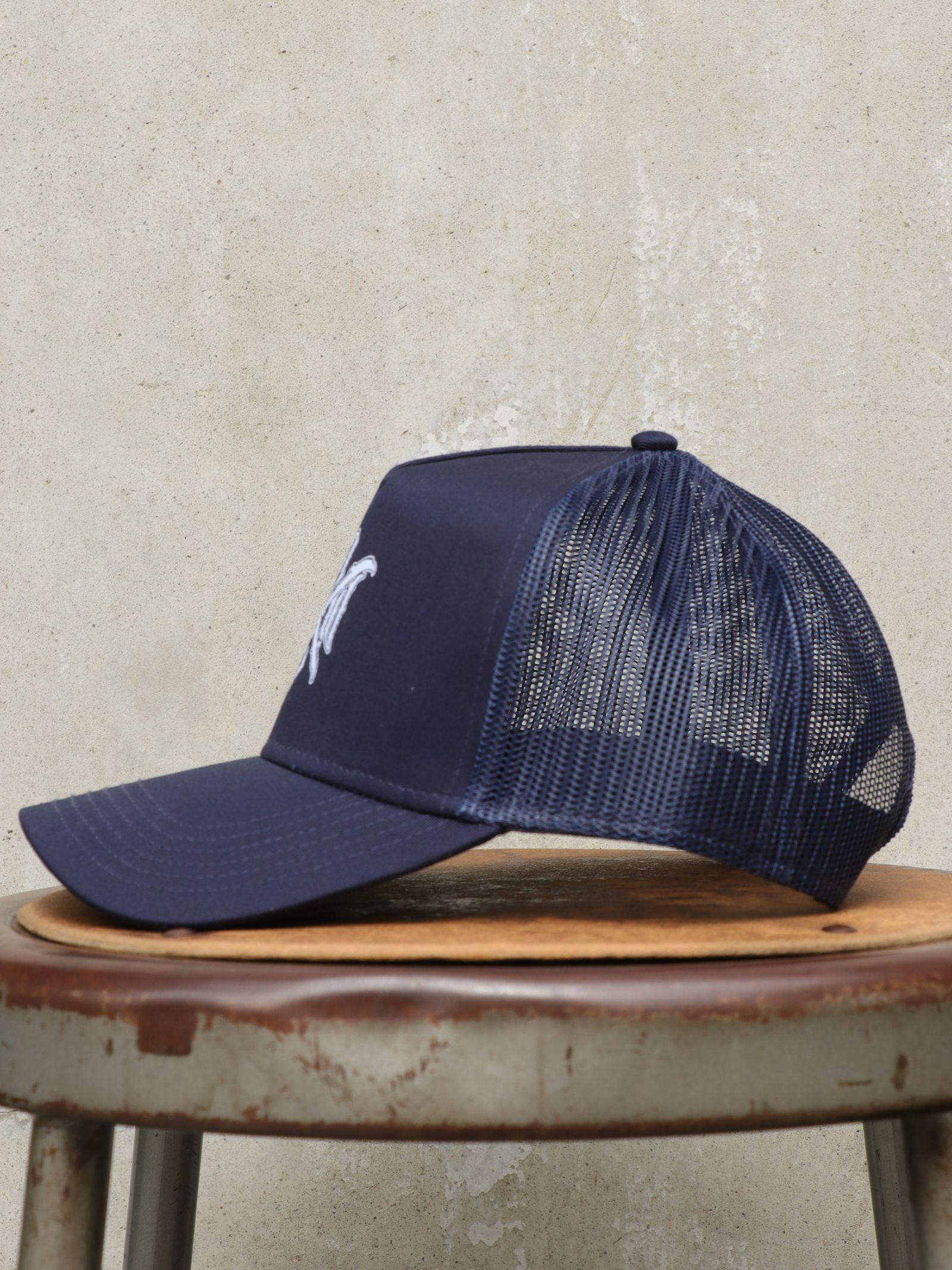 NORM ロゴ メッシュキャップ (ネイビー) / NORM LOGO MESH CAP