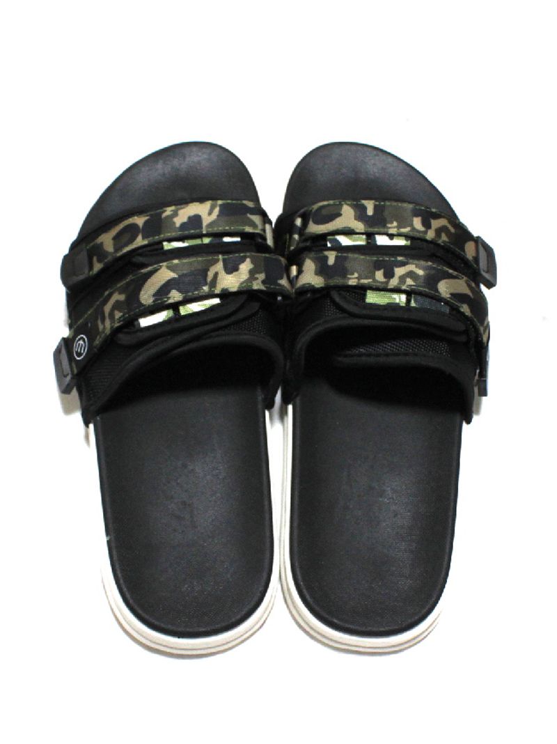 W STRAP SANDAL (CAMO x WHITE)