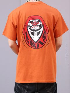 "達磨" S/S TEE (DARK ORANGE)